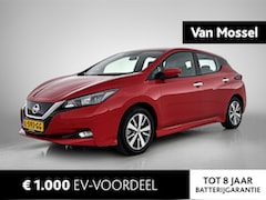Nissan LEAF - Acenta 40 kWh | Achteruitrijcamera | Navigatie | Climate Control | Warmtepomp | Lichtmetal