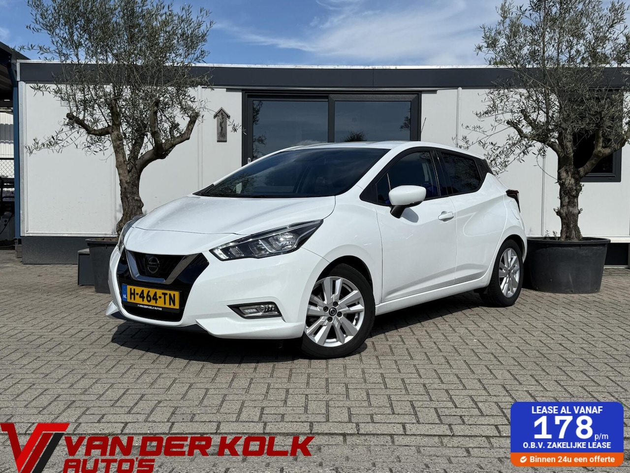 Nissan Micra - 1.0 IG-T Tekna Camera CarPlay Navi Led Airco - AutoWereld.nl