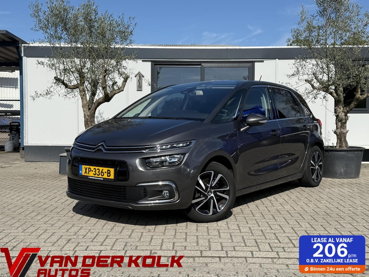 Citroën C4 SpaceTourer - 1.2 PureTech Feel Camera CarPlay Navi Climate Cruise Trekhaak - AutoWereld.nl