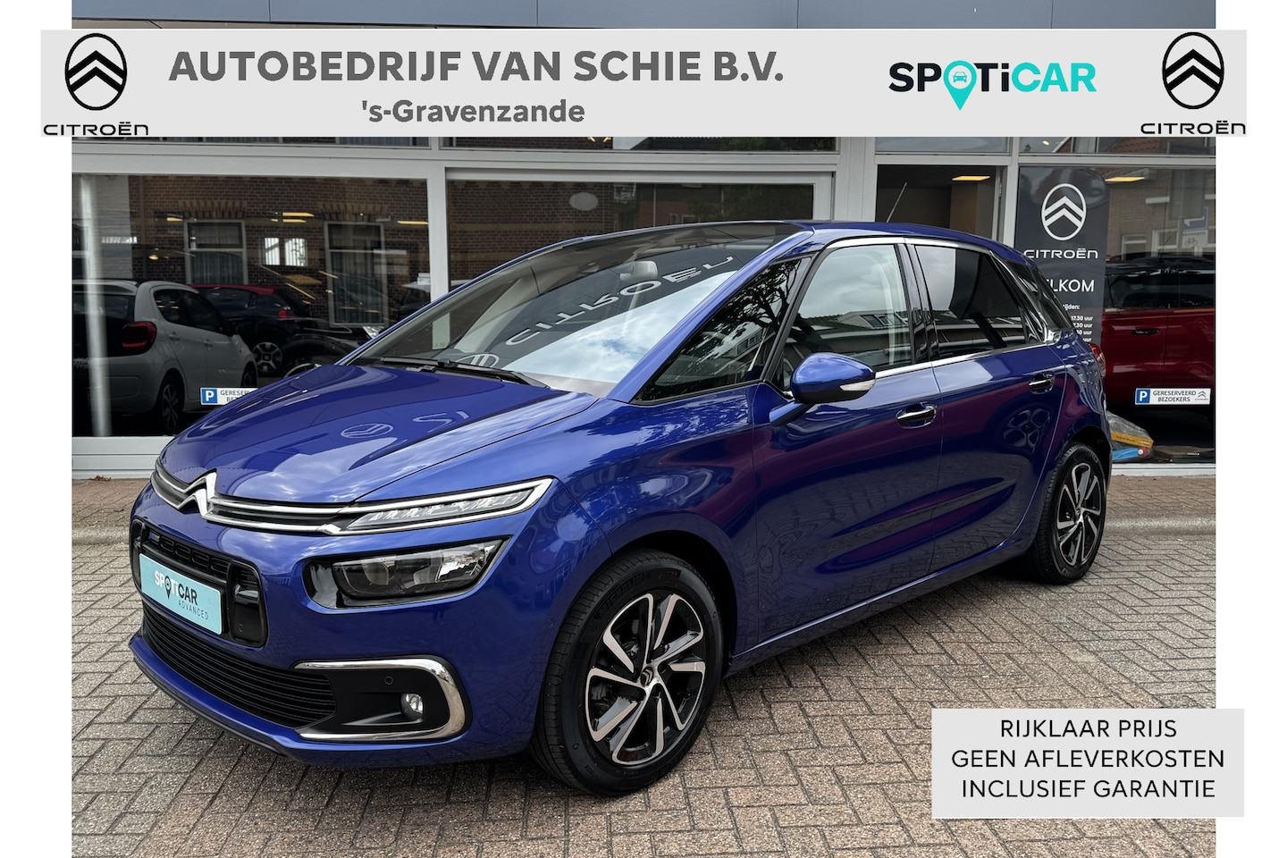 Citroën C4 Picasso - PT 130 Feel Automaat-6 Elektr a klep | Trekhaak | Camera etc - AutoWereld.nl