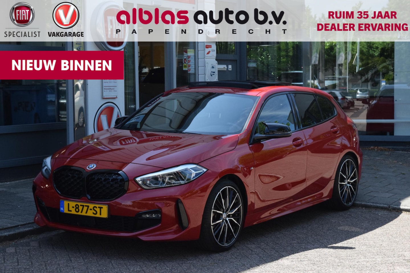 BMW 1-serie - 118i High Exec.|M-pakket|Dak|HK|19"|Shadow - AutoWereld.nl