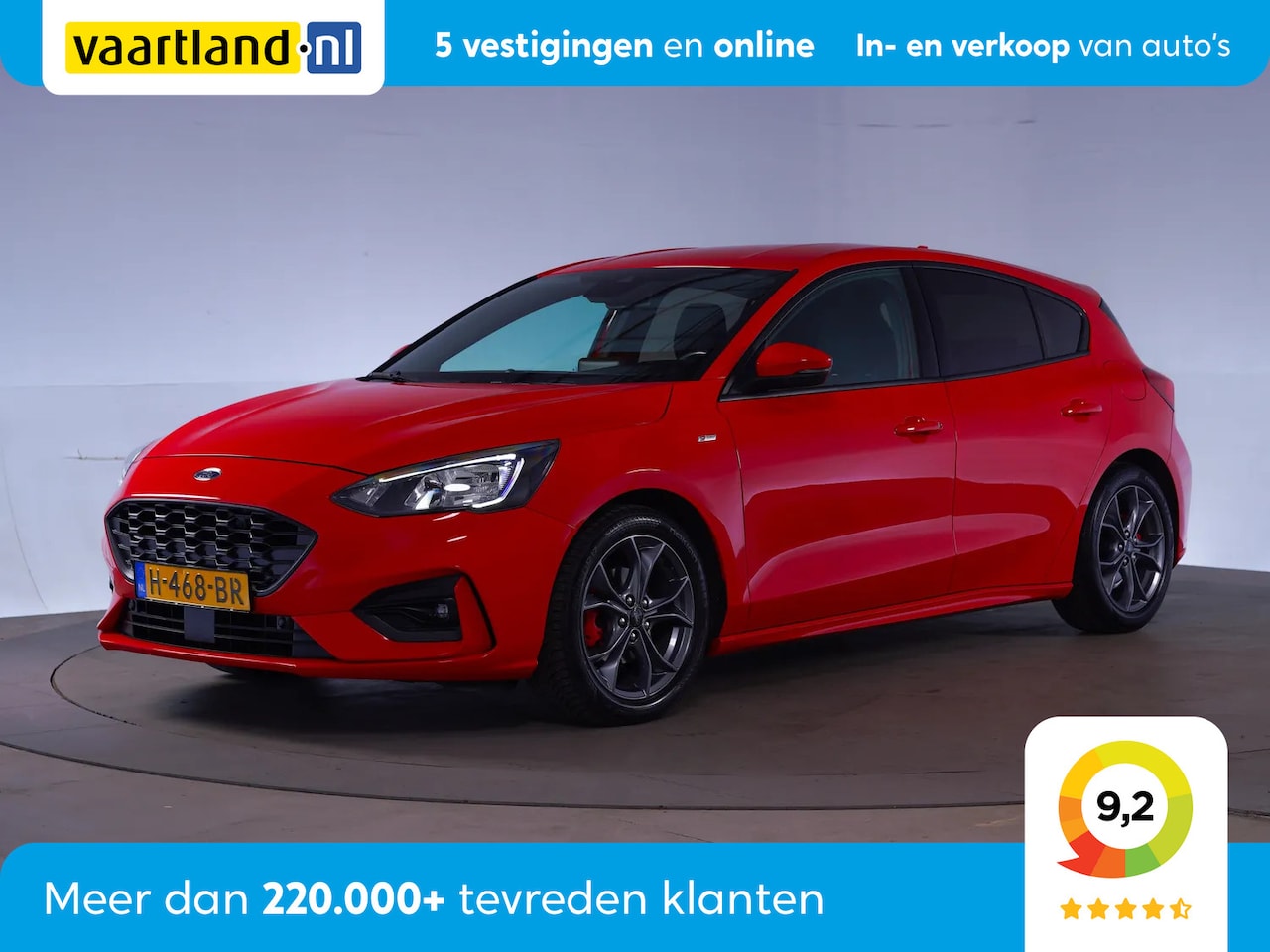 Ford Focus - 1.0 EcoBoost 125pk ST-Line [ Navi Stoelverwarming PDC ] - AutoWereld.nl