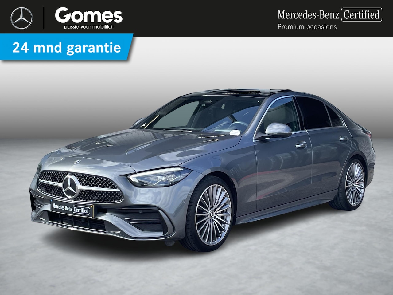 Mercedes-Benz C-klasse - 180 AMG | Panoramadak | Head-Up Display - AutoWereld.nl