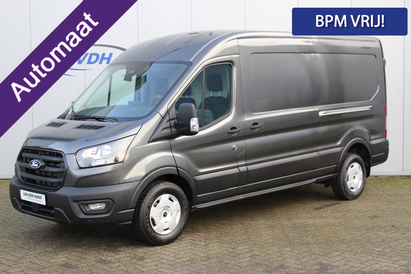 Ford Transit - 350 2.0 165 pk EcoBlue L3H2 Trend Automaat L+R zijschuifdeur - AutoWereld.nl