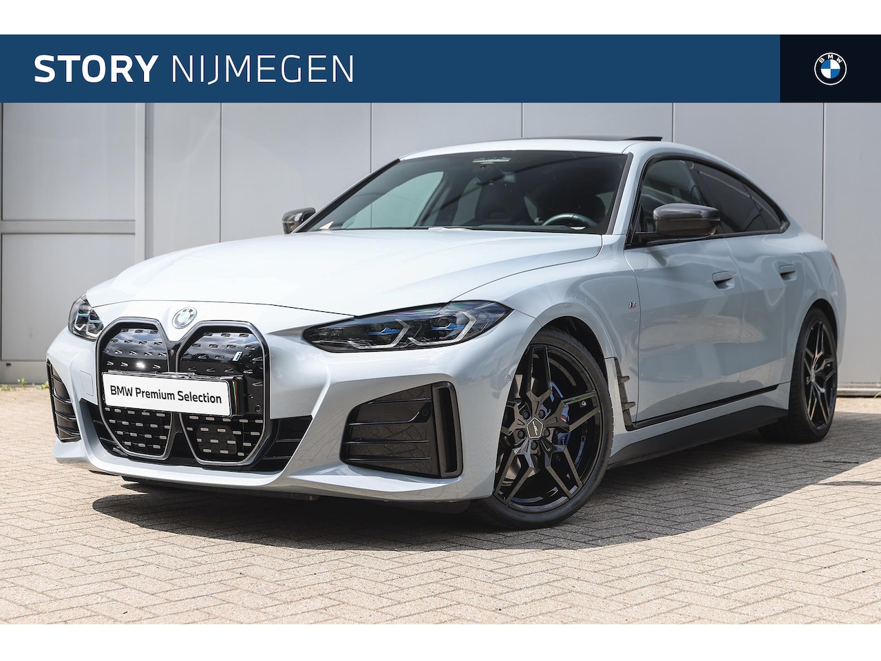 BMW i4 - eDrive40 High Executive M Sport / Trekhaak / Laserlight / M Sportstoelen / M Adaptief onde - AutoWereld.nl
