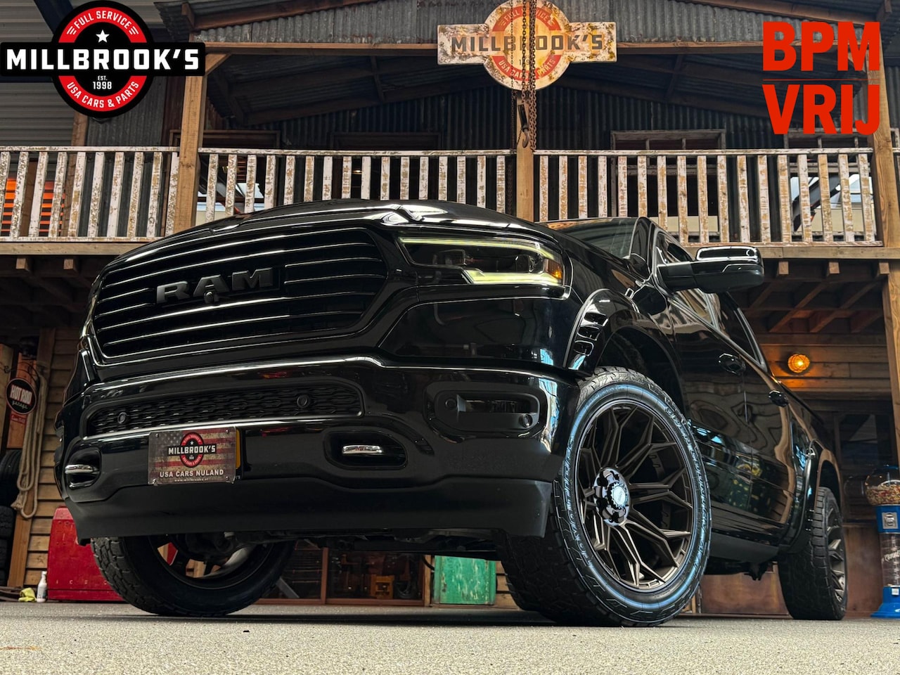 Dodge Ram 1500 - Limited Longhorn, BPM VRIJ, LPG, Luchtvering, Panoramadak, op voorraad!! - AutoWereld.nl