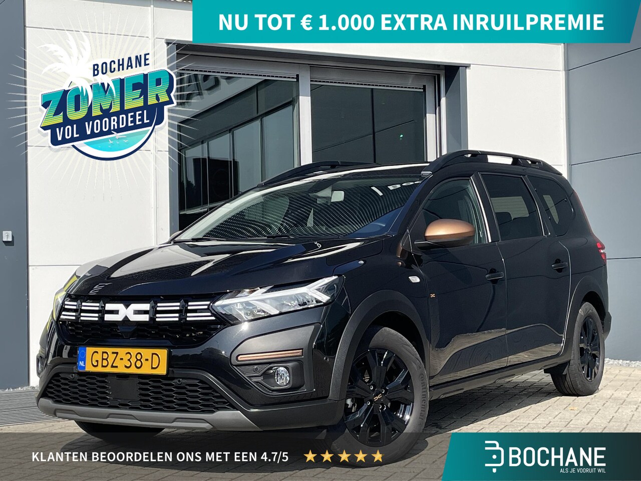 Dacia Jogger - 1.6 Hybrid 140 Extreme Automaat | Pack Asist | Pack Navigatie | 7 persoons - AutoWereld.nl