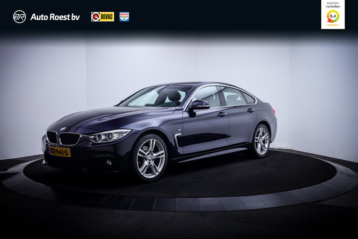BMW 4-serie Gran Coupé - 420iA M-SPORT Edition XENON | NAVI | STOELVERW | LEDER | ELEK KLEP | LMV 18'' - AutoWereld.nl