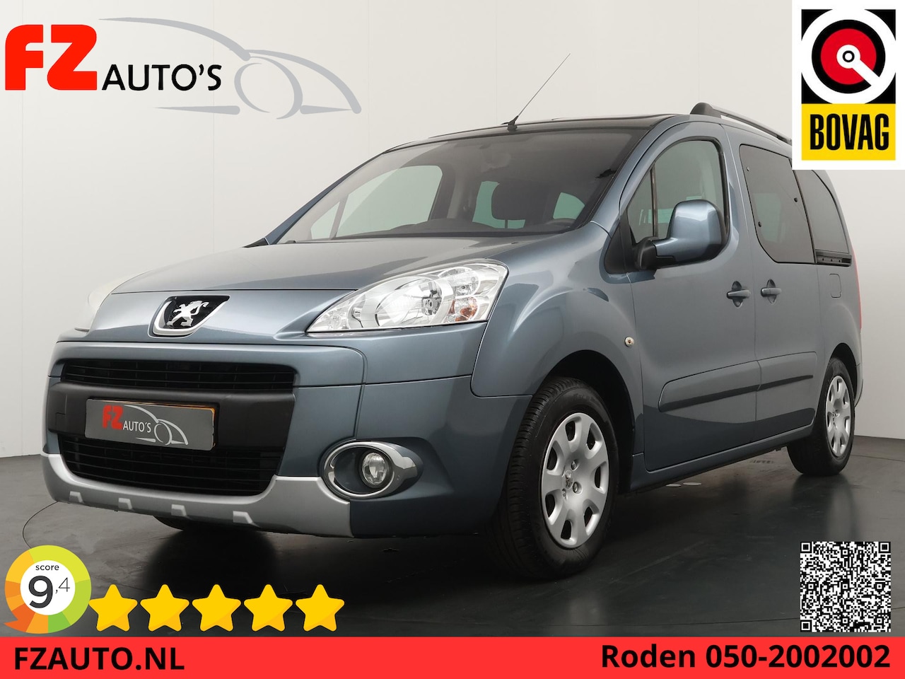 Peugeot Partner Tepee - 1.6 109pk XT - Parkeersensoren -  Trekhaak - Airco - Radio - AutoWereld.nl