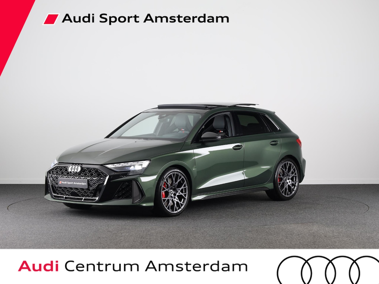 Audi RS3 - Sportback 2.5 TFSI quattro 400pk Panoramadak | Schaal stoelen | Head Up Display | Sonsos a - AutoWereld.nl