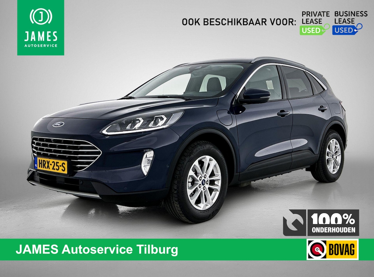 Ford Kuga - 2.5 PHEV Titanium X CAMERA HEAD-UP LEER/STOF - AutoWereld.nl
