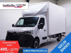 Renault Master - 2.3 DCi 165 pk Bakwagen met Laadklep en Zijdeur R Airco, Cruise Control, LxBxH 420x210x232