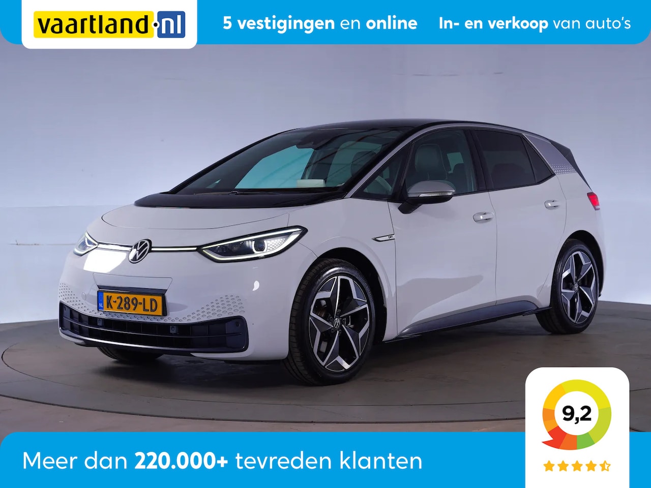 Volkswagen ID.3 - First Plus 58 kWh [ LED Navi Adapt.cruise ] - AutoWereld.nl