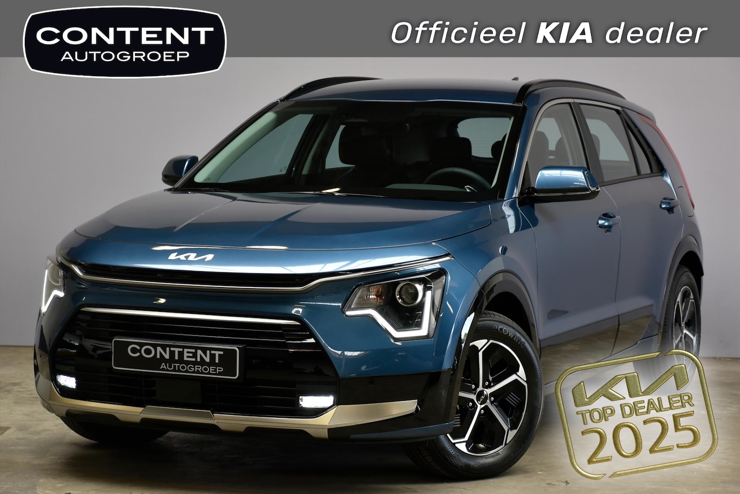Kia Niro - 1.6 GDi Hybrid 129pk DCT6 DynamicLine SNEL LEVERBAAR - AutoWereld.nl