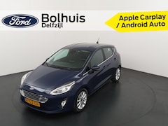 Ford Fiesta - EcoBoost 100PK Titanium Automaat I Cruise I Climate I 100% onderhouden I Parkeersensoren