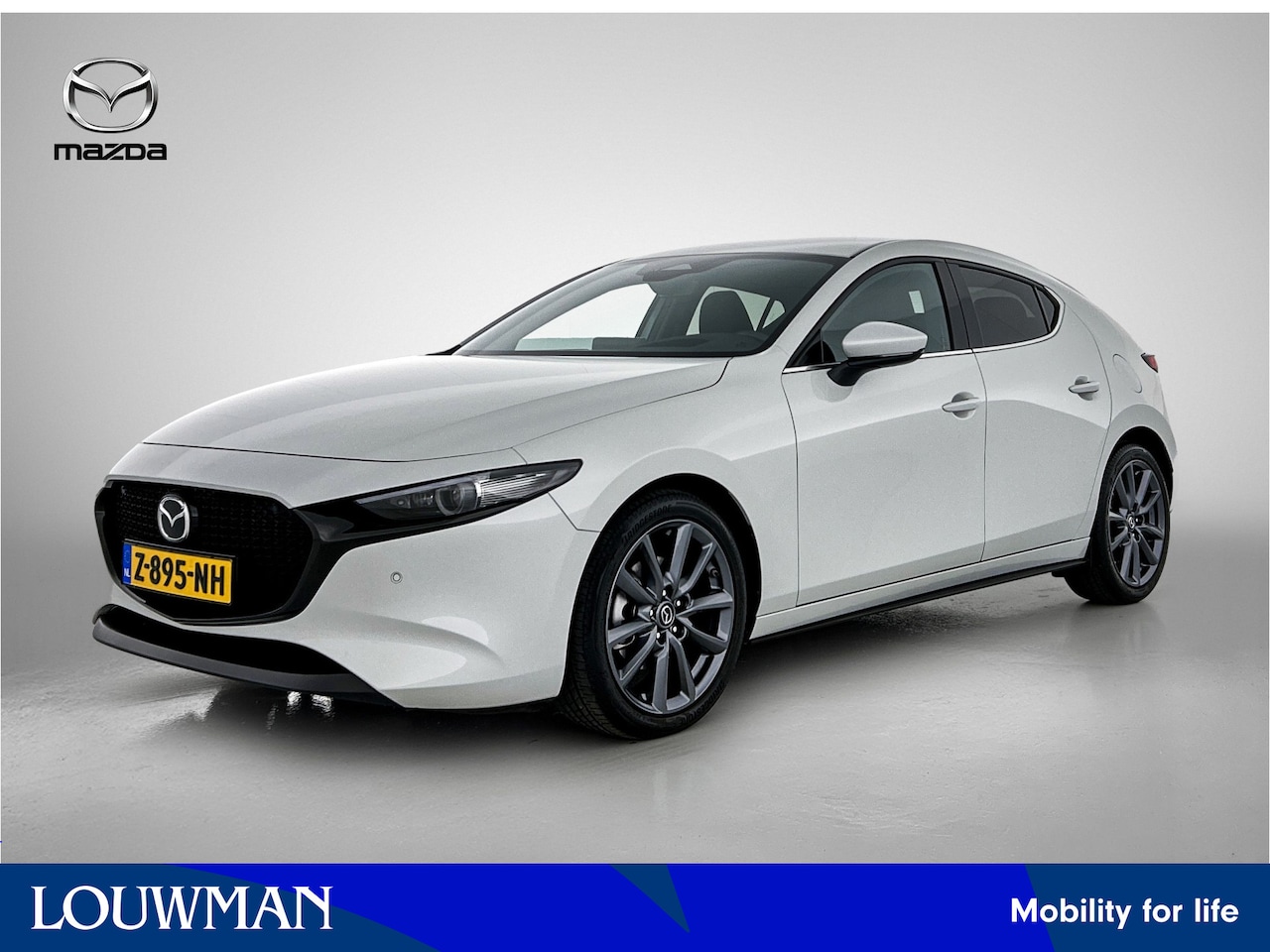 Mazda 3 - 2.0 e-SkyActiv-G M Hybrid 150 Exclusive-line Navigatie | Camera achter | Stoelverwarming | - AutoWereld.nl