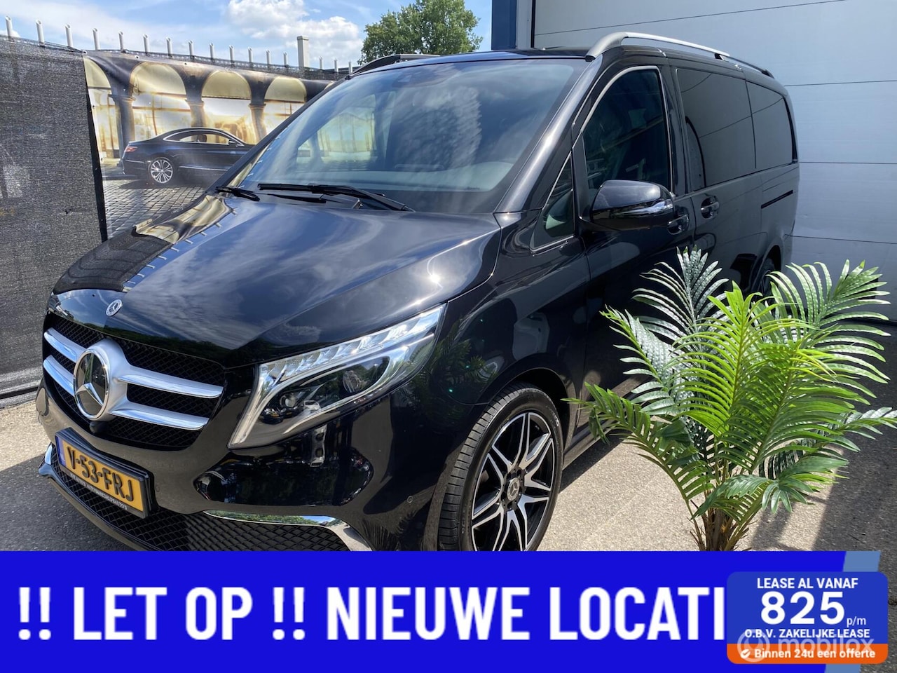 Mercedes-Benz V-klasse - 300d Lang DC Edition 85.DKM AUT ECC LEDER NAVI PDC CAMERA - AutoWereld.nl