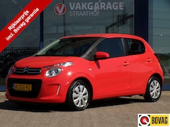 Citroën C1 - 1.0 e-VTi Feel 5-Drs, Airco / Limiter / Bluetooth / LED Dagrijverlichting / Sunrise Red