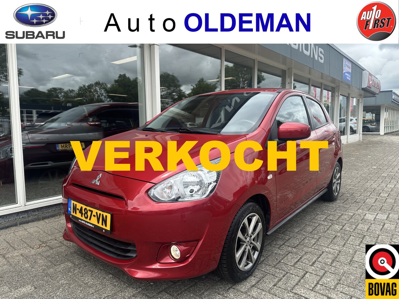 Mitsubishi Space Star - 1.2 Intense+ CARPLAY,STOELVERWARMING,ALL SEASONS - AutoWereld.nl