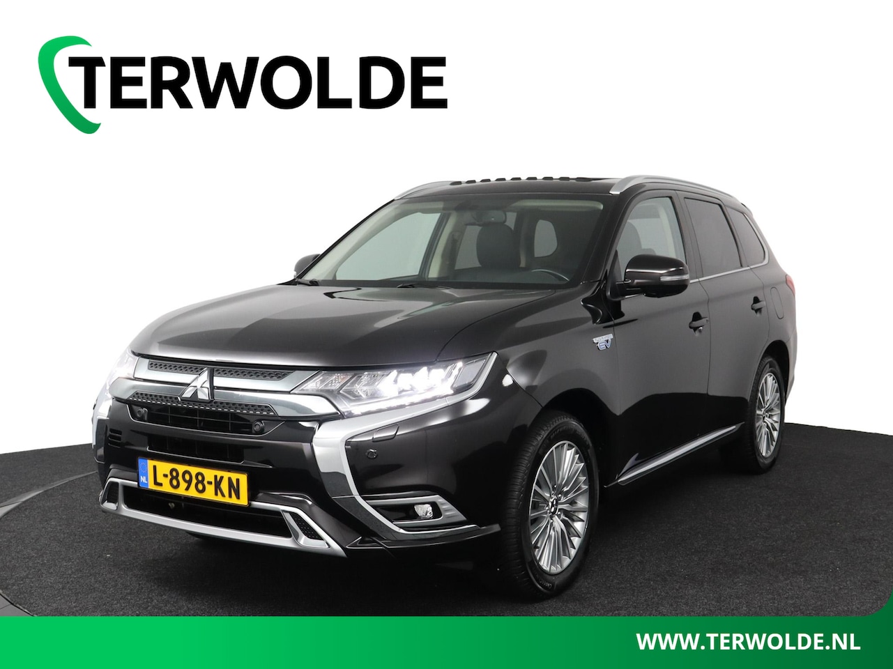 Mitsubishi Outlander - 2.4 PHEV Intense+ | All Season banden | Schuifdak | Leer/Alcantara | 360 camera | - AutoWereld.nl