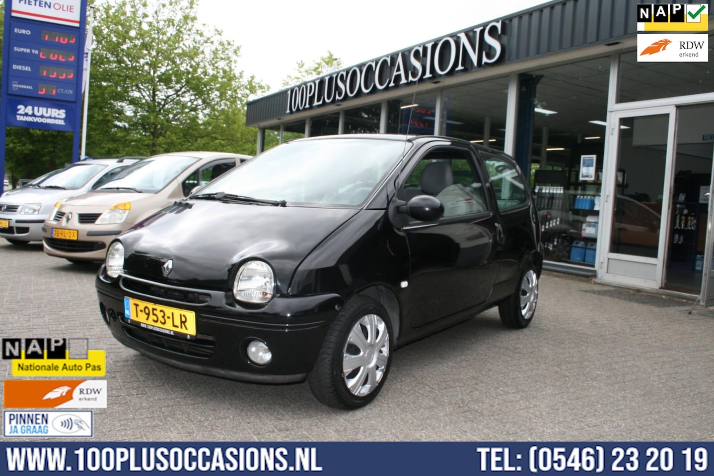 Renault Twingo - 1.2-16V Privilège. Nieuwe APK bij aflevering. Lage km.stand!! - AutoWereld.nl