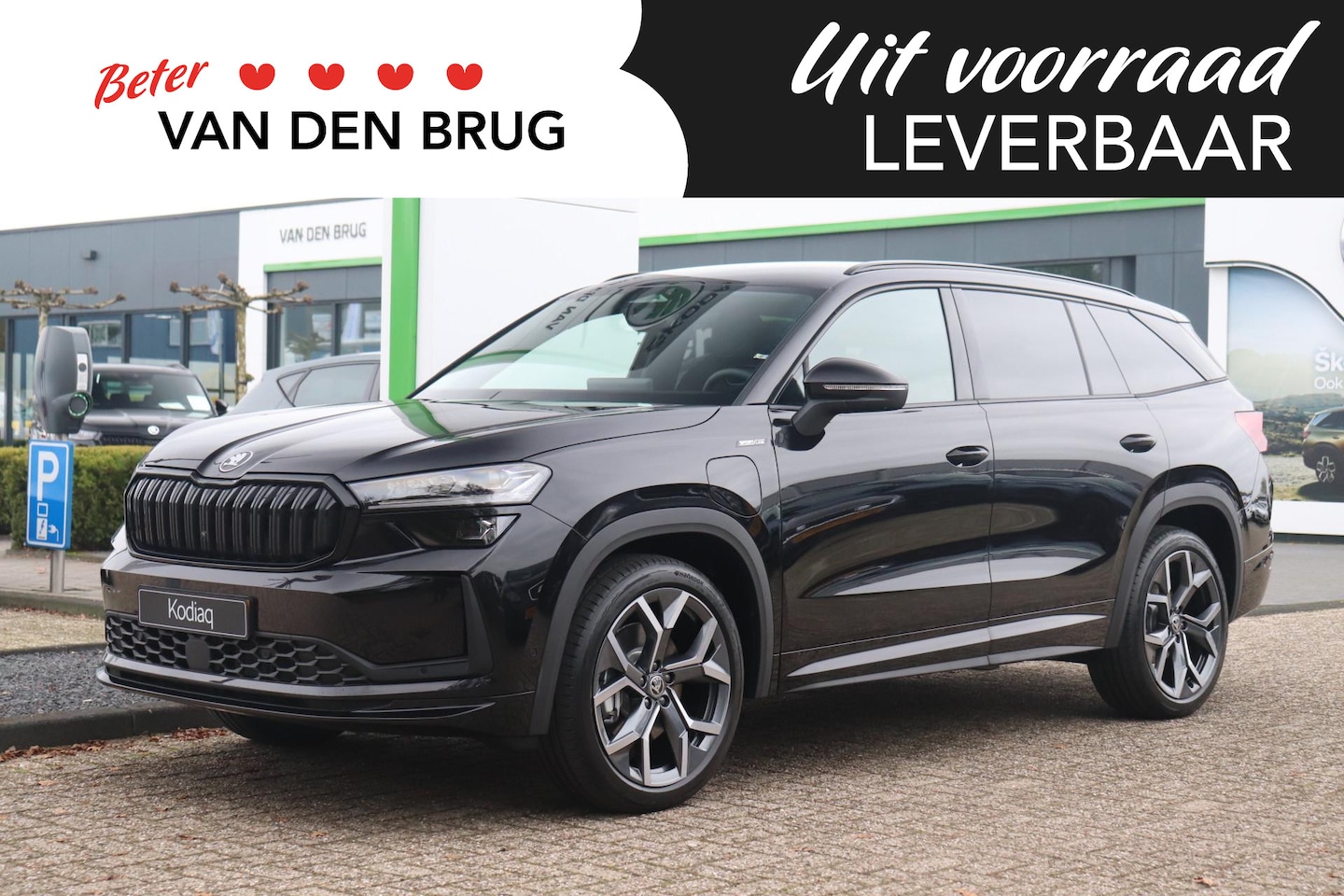 Skoda Kodiaq - Sportline Business 1.5 TSI PHEV 150 kW / 204 PK SU | Panoramadak | Trekhaak | Elektrische - AutoWereld.nl