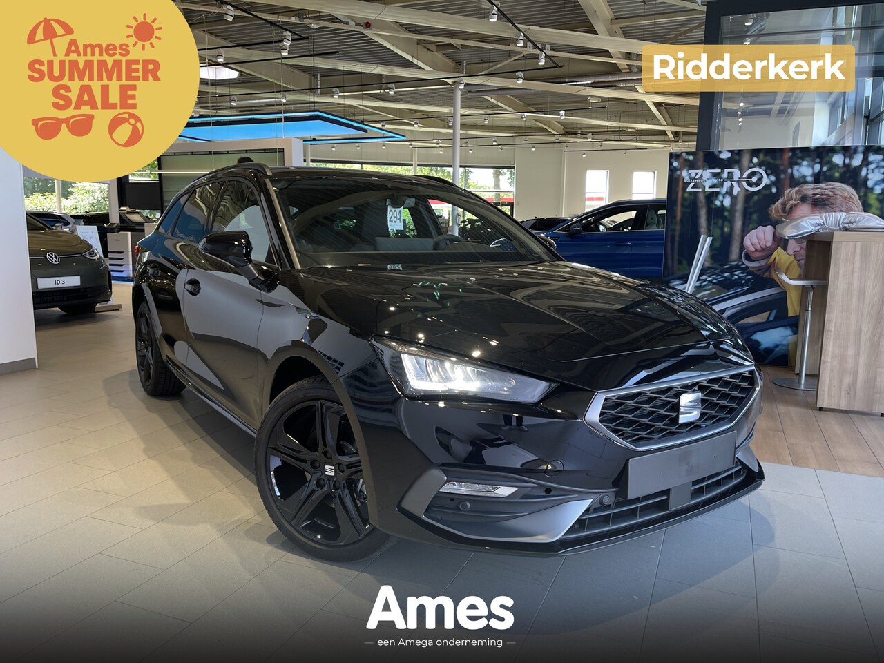 SEAT Leon Sportstourer - FR Business 1.5 TSI eHybrid 204pk | Black pakket | 18'' velgen | Achterspoiler | - AutoWereld.nl