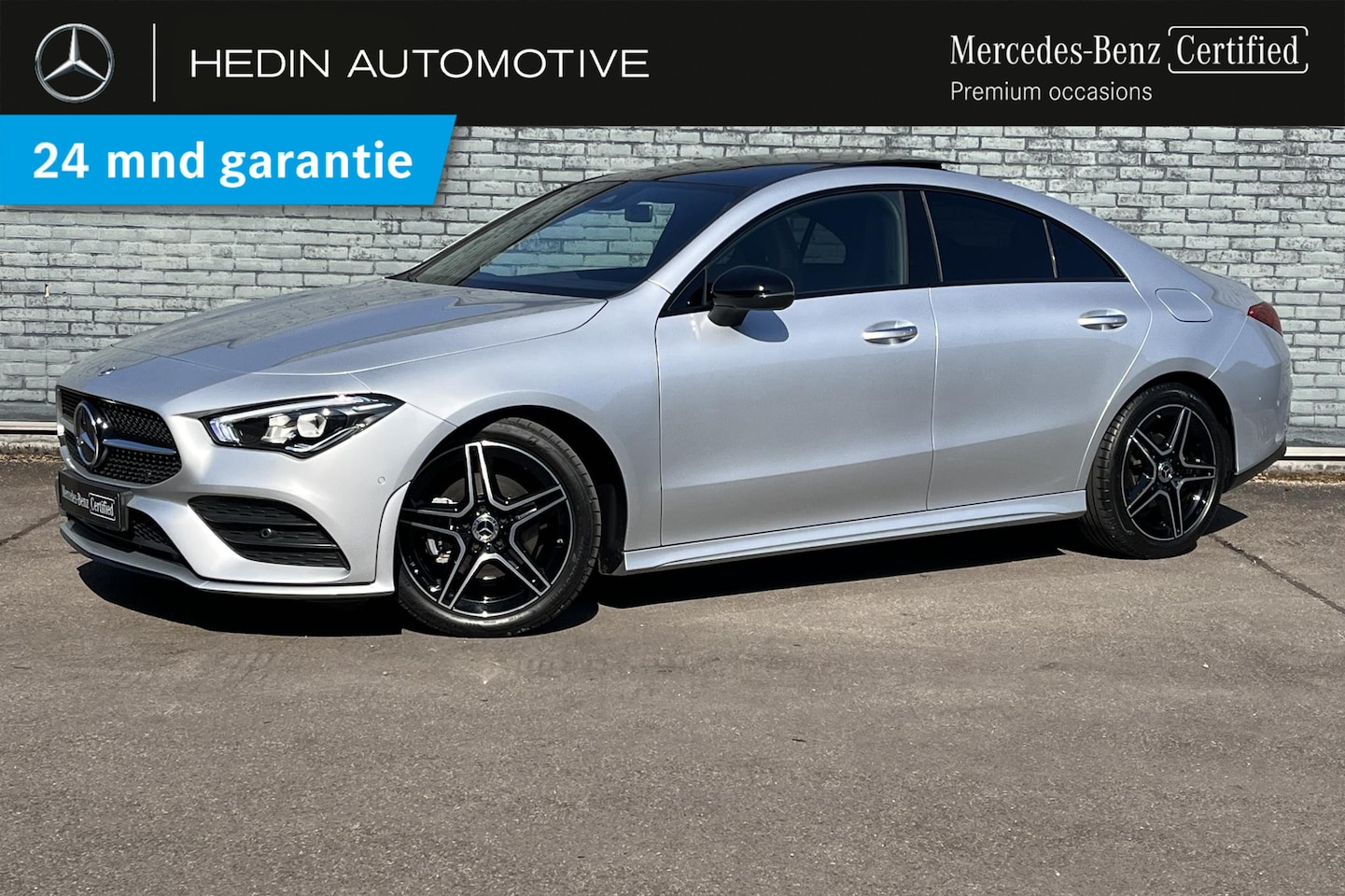 Mercedes-Benz CLA-Klasse - CLA 180 Coupé Automaat AMG Line | Premium Pakket | Nightpakket | Panoramadak | Sfeerverlic - AutoWereld.nl