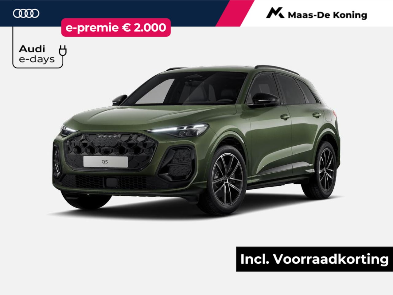 Audi Q5 - 2.0 TFSI e-hybrid quattro S edition 299 PK · Adaptieve luchtvering · Panorama-glasdak · Te - AutoWereld.nl