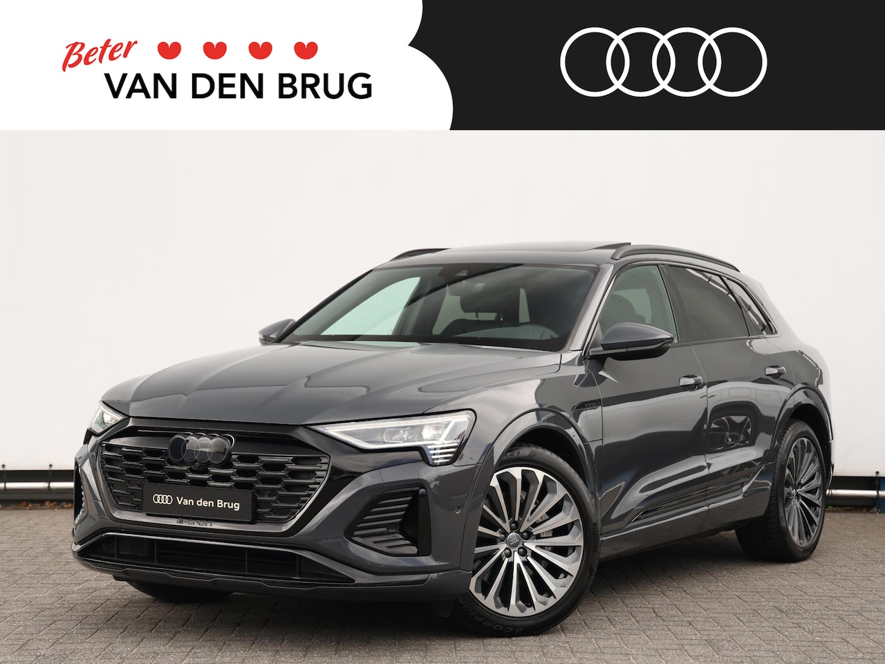 Audi Q8 e-tron - 50 quattro S Edition 95 kWh | Pano | Elektr. verstelbare voorstoelen + memory | - AutoWereld.nl