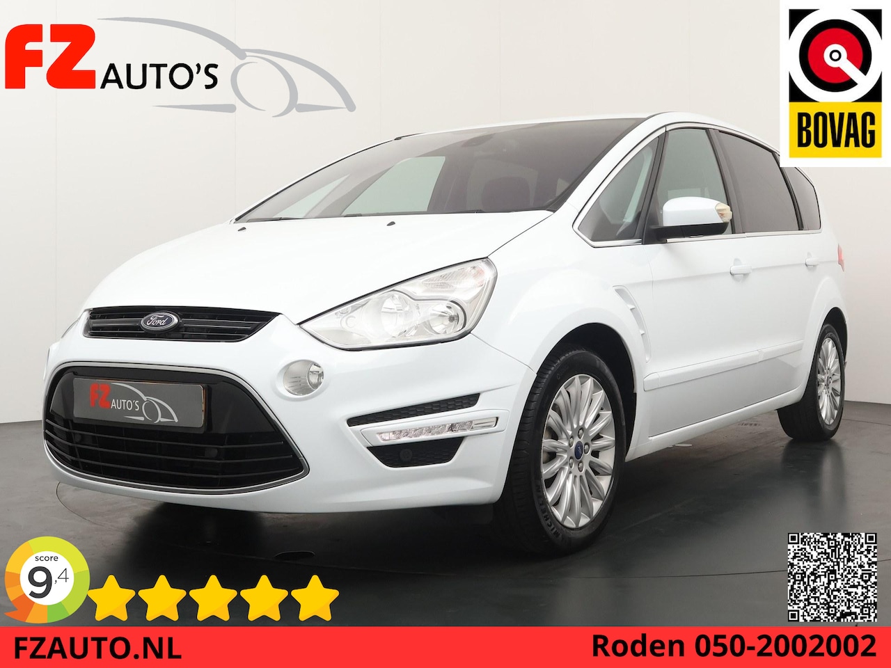 Ford S-Max - 1.6 160pk EcoBoost Titanium 7p. - Navigatie - Climate Controle - Parkeersensoren V+A - AutoWereld.nl