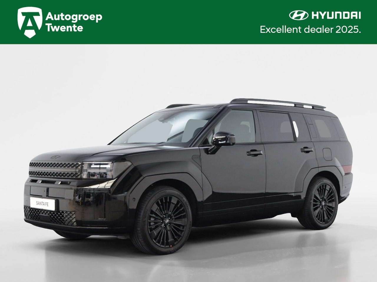 Hyundai Santa Fe - 1.6 T-GDI PHEV 4WD Black Line | 6-zitter | Navigatie | Leder - AutoWereld.nl