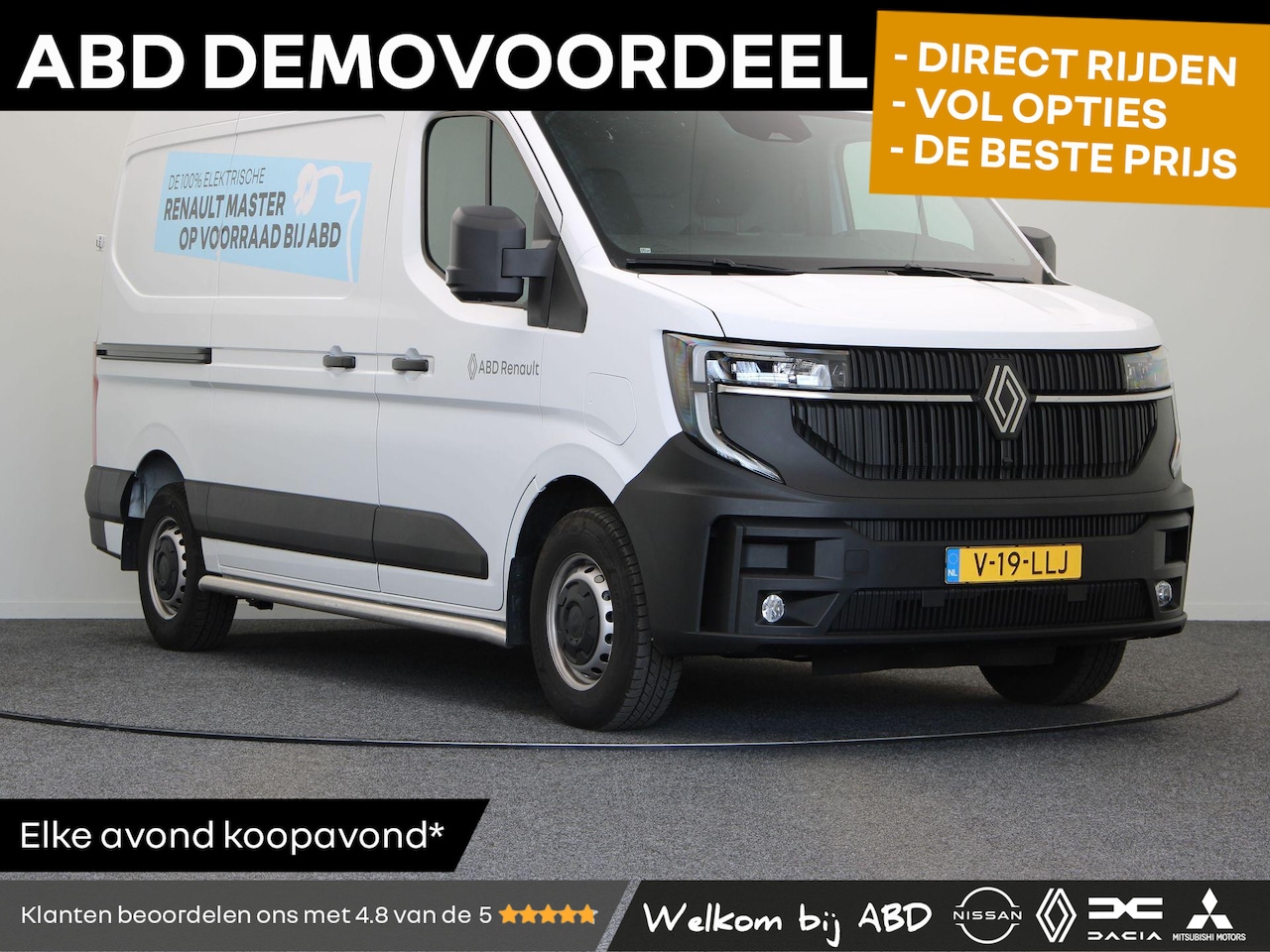 Renault Master E-Tech - T35 L2H2 Advance long range 87 kWh | Achteruitrijcamera | Laadruimtepakket | Stoelverwarmi - AutoWereld.nl