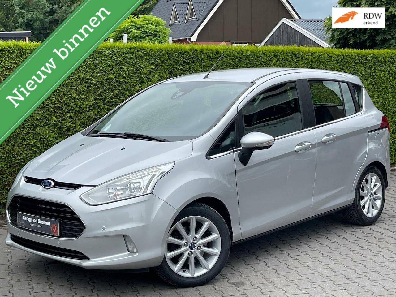 Ford B-Max - 1.0 EcoBoost Titanium | TREKHAAK | ACHTERUITRIJCAMERA | VOORRUITVERWARMING - AutoWereld.nl