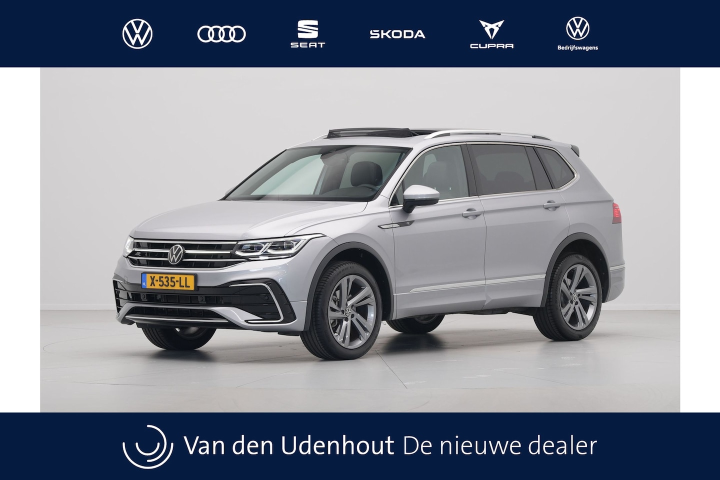 Volkswagen Tiguan Allspace - 1.5 TSI 150pk DSG R-Line Business 7p. Panorama Navigatie Camera Stoelverwarming 289 - AutoWereld.nl