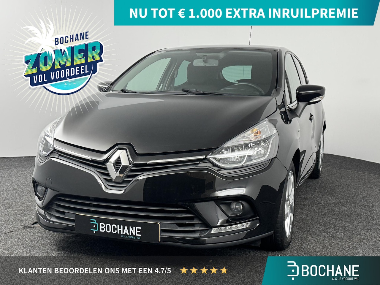 Renault Clio - 0.9 TCe 90 Limited | Navigatie | Airco | Keyless | Cruise Control | Parkeersensoren achter - AutoWereld.nl