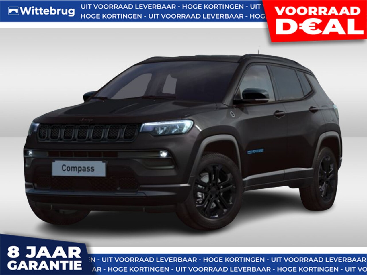 Jeep Compass - 1.5T e-Hybrid North Star PHEV 240 PK - HOGE KORTING - GRATIS WALLBOXX LAADPAAL - AutoWereld.nl