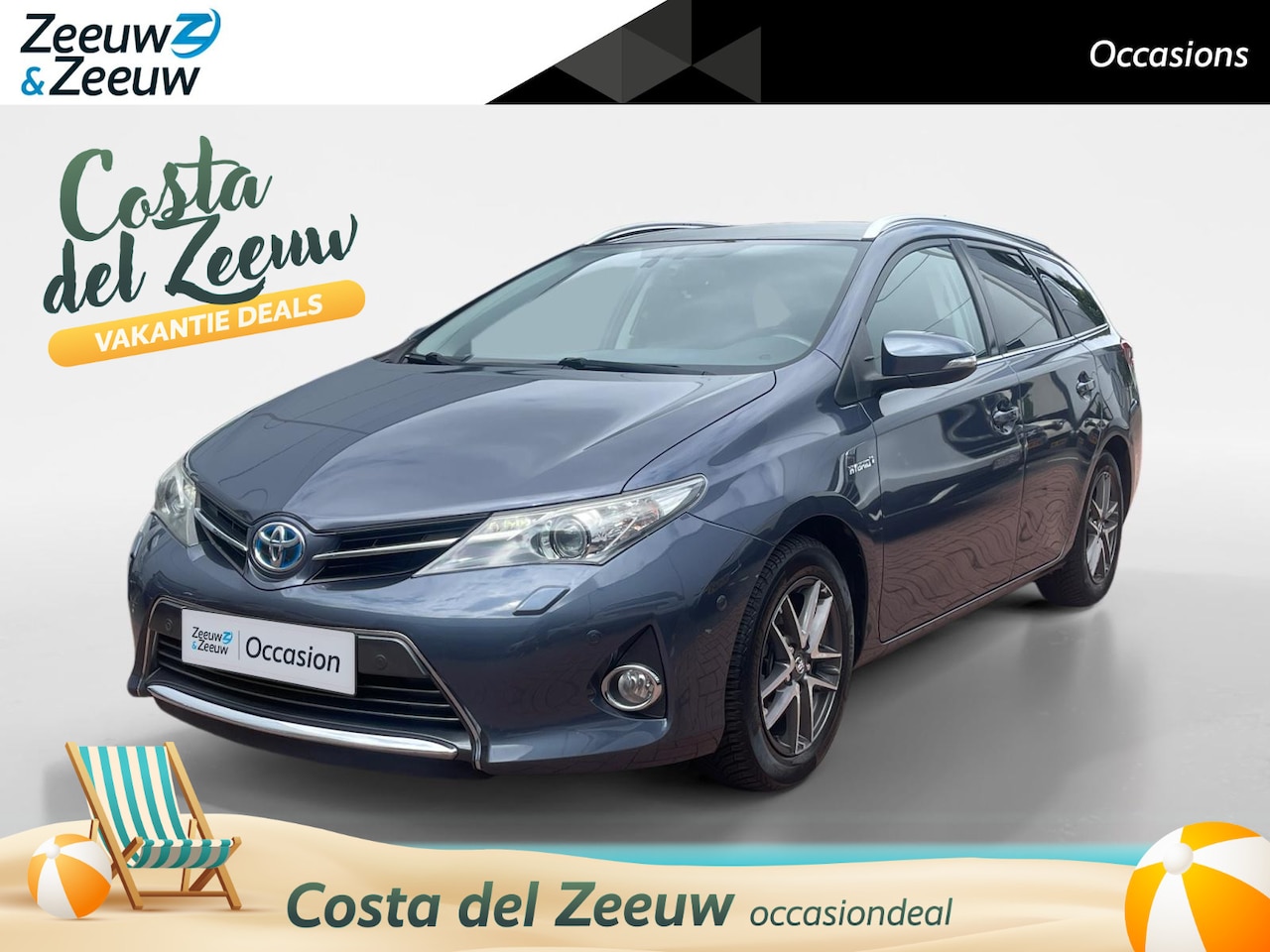 Toyota Auris Touring Sports - 1.8 Hybrid Lease | Automaat | Camera | Cruise Control | Bluetooth | Navigatie | LMV | 12 M - AutoWereld.nl
