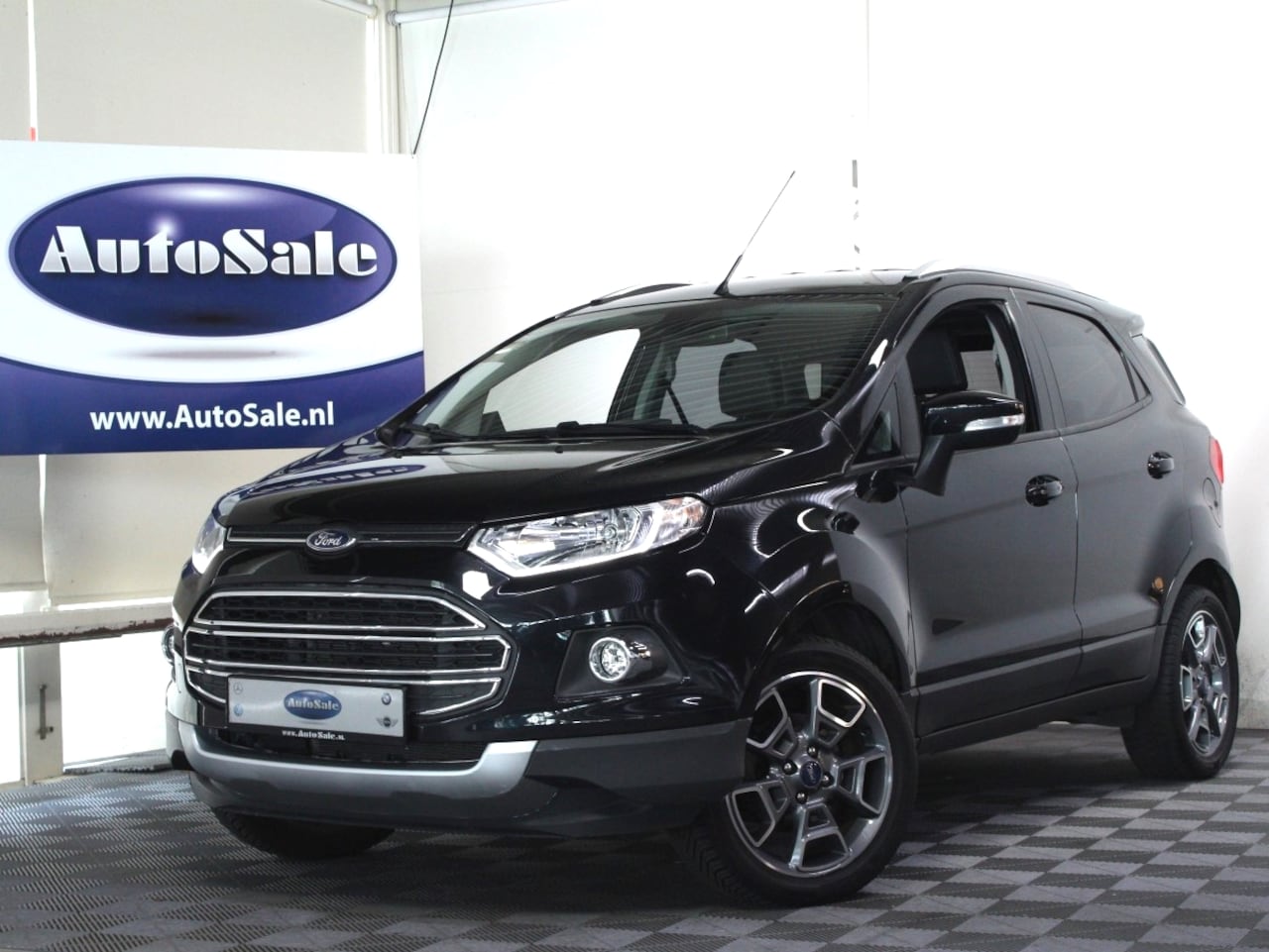 Ford EcoSport - 1.5 Ti-VCT Titanium AUT LEDER CAMERA BLUET STOELVW '17 - AutoWereld.nl