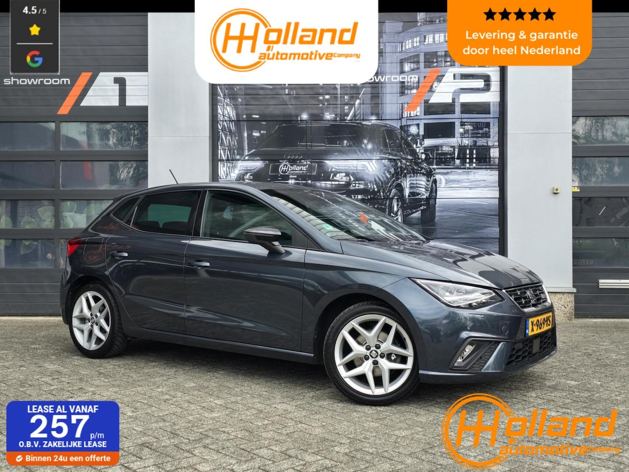 SEAT Ibiza - 1.0 TSI FR Business |DSG|PDC|ALCANTARA|STOELVW|CAM - AutoWereld.nl