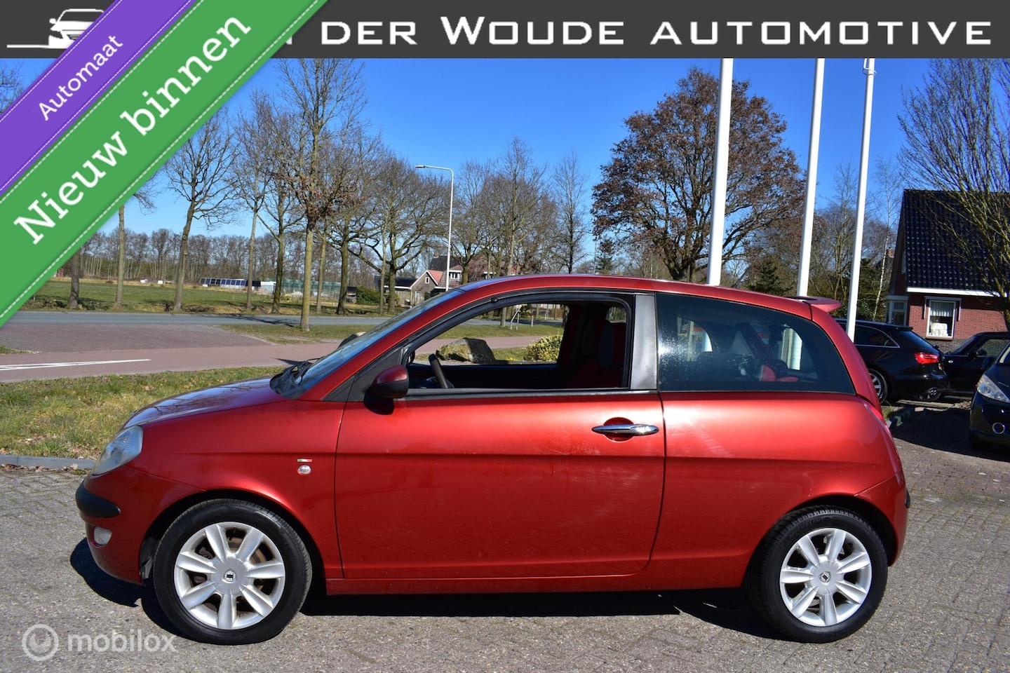 Lancia Y(psilon) - Ypsilon 1.4-16V Argento 3DRS, Automaat|Airco|Cruise! - AutoWereld.nl