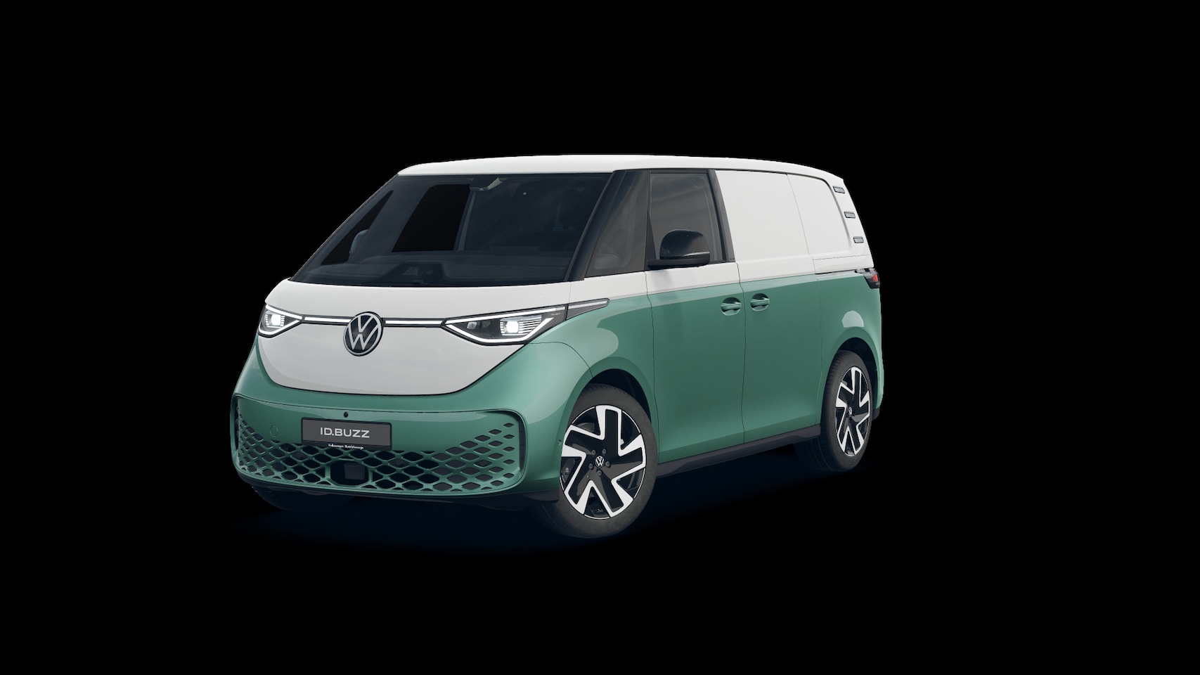 Volkswagen ID. Buzz Cargo - Bedrijfswagens Anniversary Edition Elektromotor 250 kW (340 pk) | Elektrische schuifdeur l - AutoWereld.nl