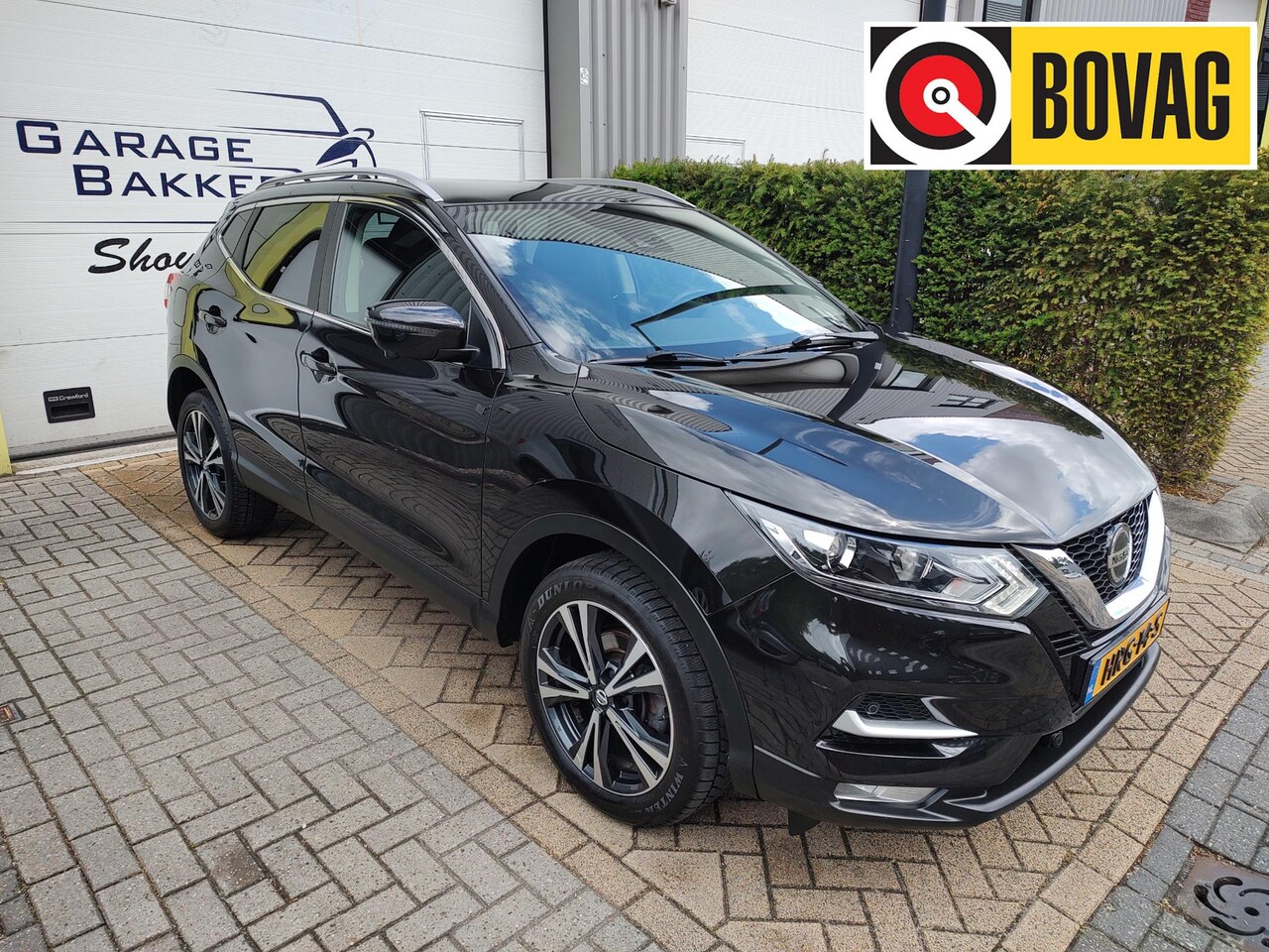Nissan Qashqai - 1.3 DIG-T N-Connecta Panoramadak Navi  360-Camera Led Adapt-Cruise - AutoWereld.nl