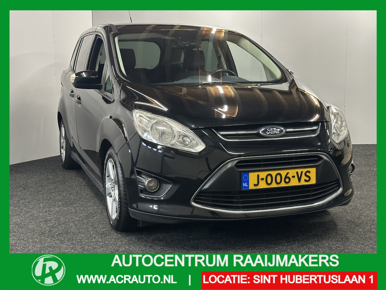 Ford Grand C-Max - 1.0 Ambiente 7persoons. CRUISE CONTROL AIRCO NAVIGATIE BLUETOOTH TELEFOON MEDIA VOORBEREID - AutoWereld.nl