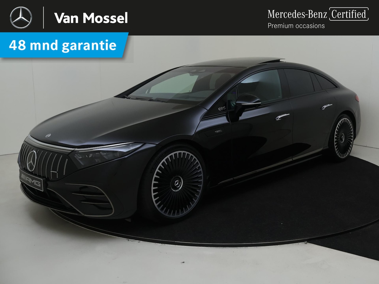 Mercedes-Benz EQS - AMG 53 4MATIC+ 108 kWh Premium-Plus /AMG DYNAMIC PLUS /Keramisch /22 Inch /Carbon /Hypersc - AutoWereld.nl