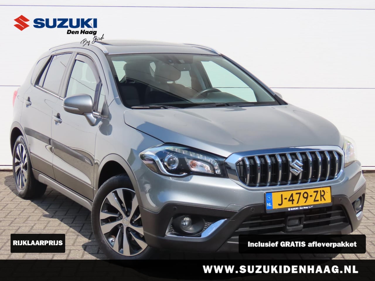 Suzuki S-Cross - 1.4 Boosterjet Style Smart Hybrid uitvoering / Panoramadak / Cruise control - AutoWereld.nl
