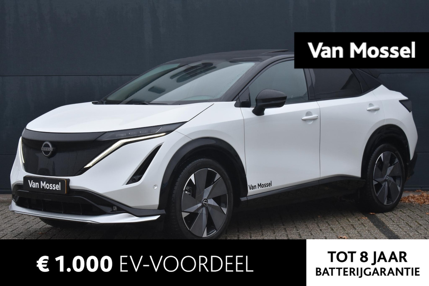 Nissan Ariya - e-4ORCE Evolve+ 91 kWh 400pk | Schuif/kanteldak | Leder | Draadloze Apple Carplay & Androi - AutoWereld.nl