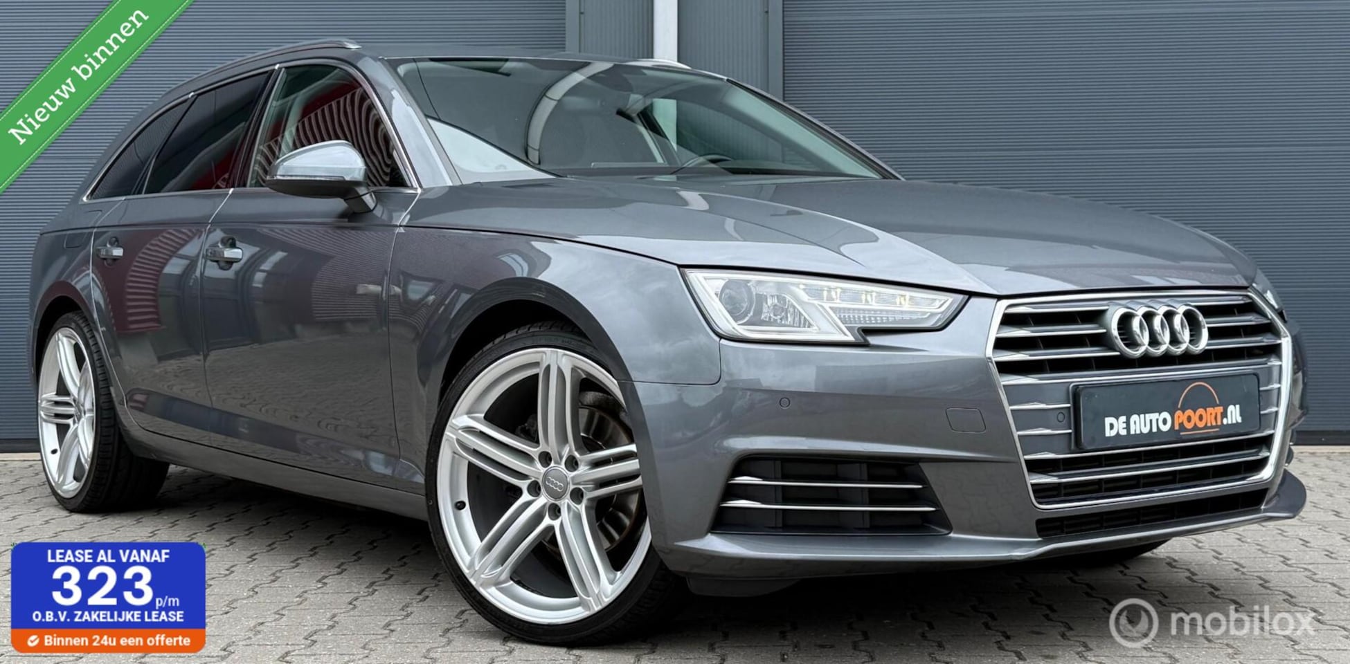 Audi A4 Avant - 2.0 TFSI MHEV Sport Edition Leder/Navi/LED/Clima - AutoWereld.nl
