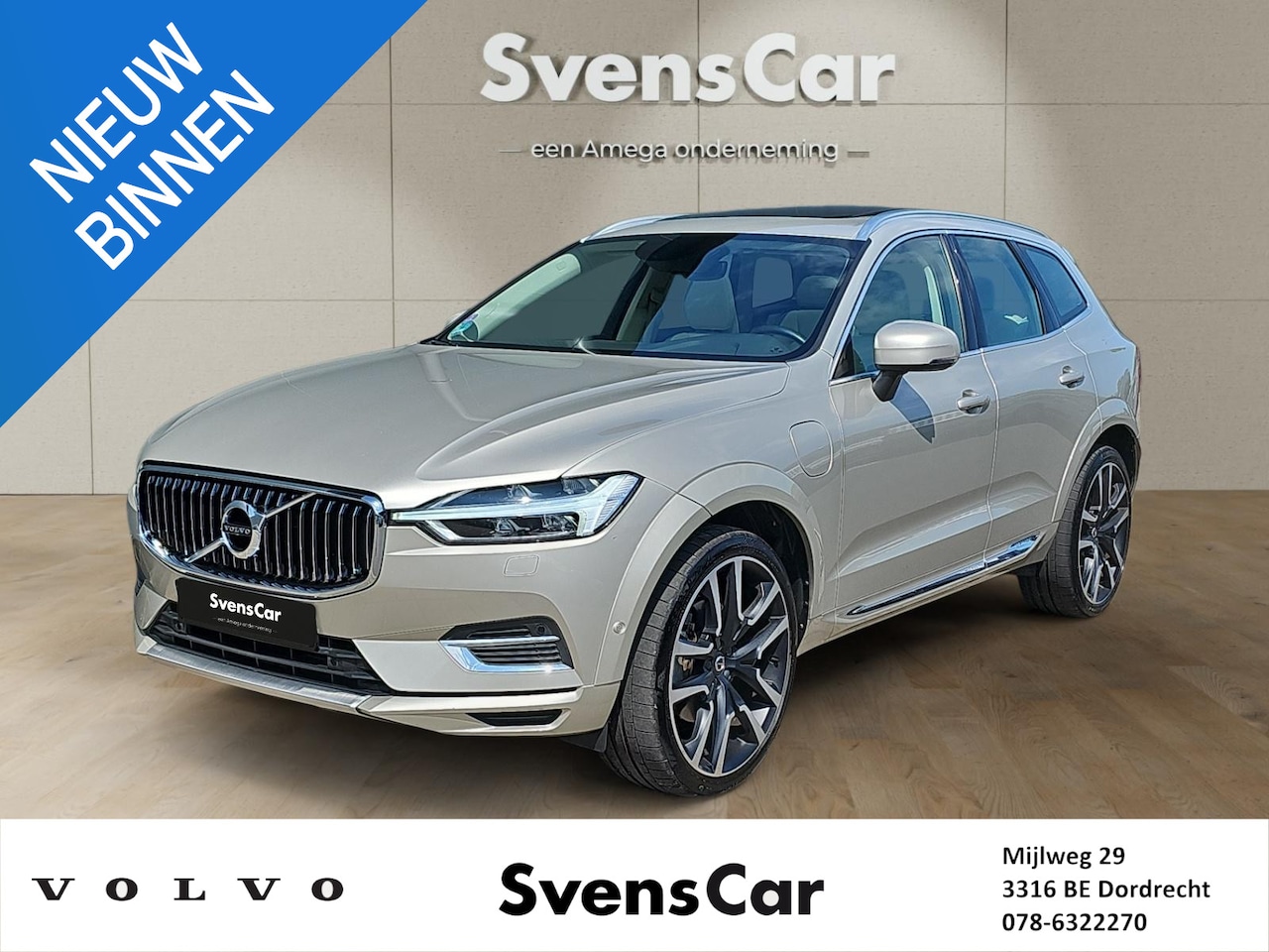 Volvo XC60 - 2.0 Recharge T6 AWD Business Pro | Trekhaak | Stoelverwarming | Panoramadak | Lederen bekl - AutoWereld.nl