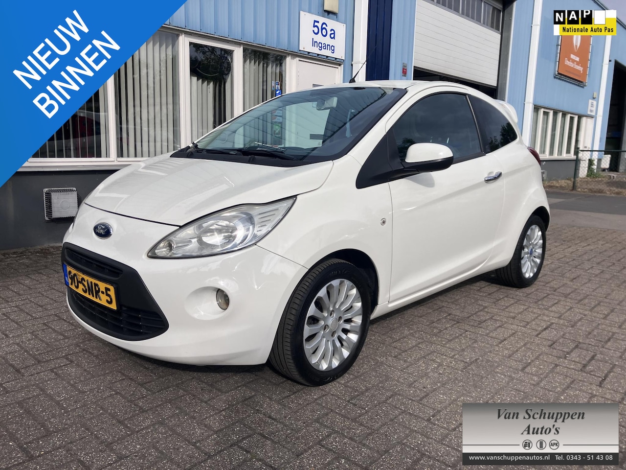Ford Ka - 1.2 Titanium Airco Lmv Spoiler - AutoWereld.nl